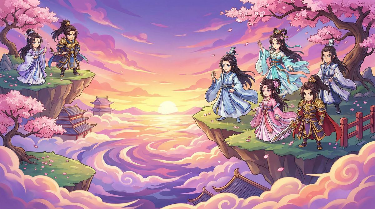 萝莉岛视频：国风动漫《云海仙踪》